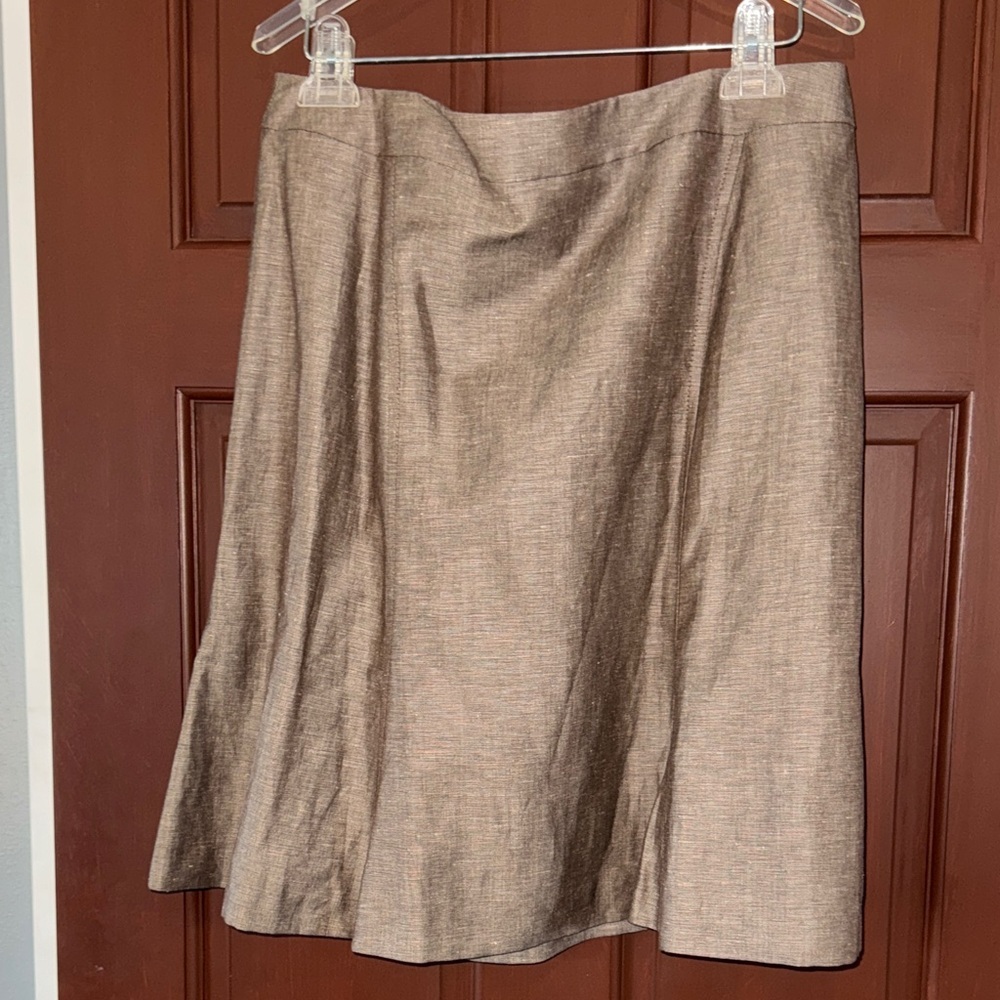 NWT!! Brown Short Sleeve Blazer with skirt and Belt - Picture 5 of 8